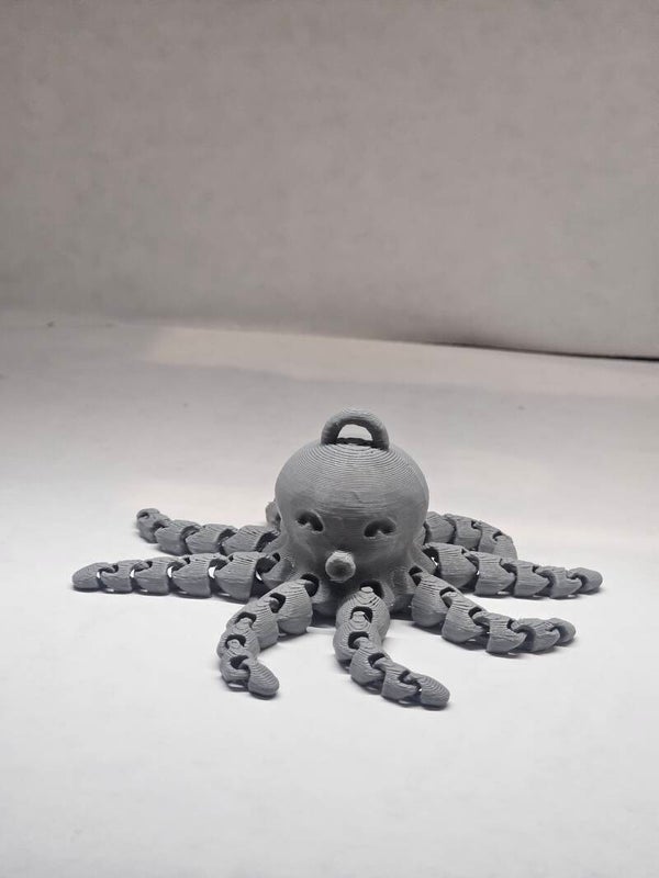 Octopus Keychain