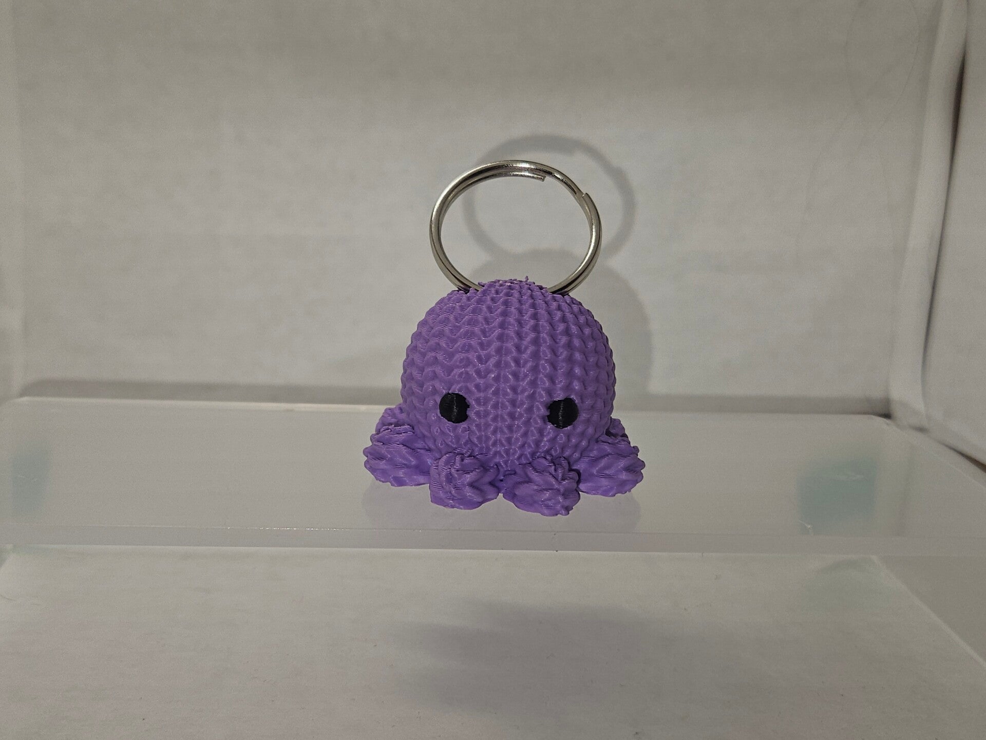 Crochet Octopus Keychain
