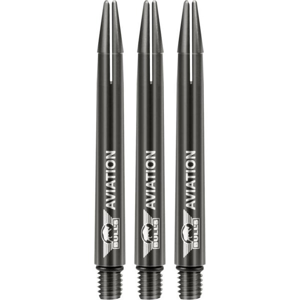 Bull's Aviation Aluminium Shafts Donker Grijs