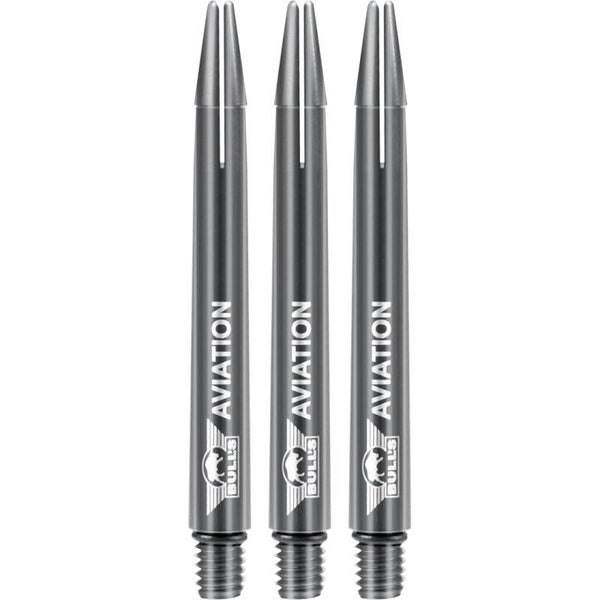 Bull's Aviation Aluminium Shafts licht grijs
