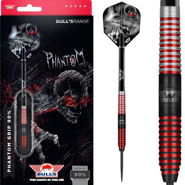 Bull's Phantom Grip 90% Rode PCT 24 Gram