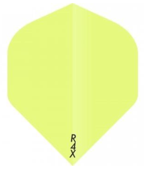 Ruthless R4X Solid Yellow - Dart Flights