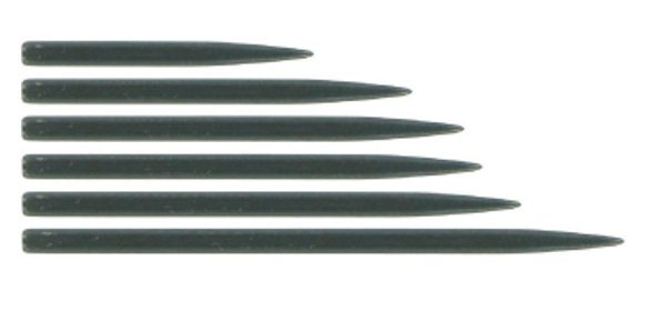 Bull's Dartpoints Zwart 32mm