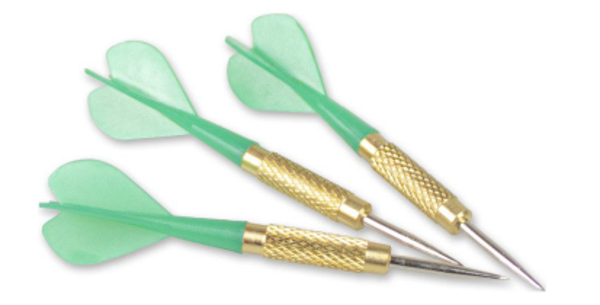 Bull's Mini Messing Darts Steeltip 3 gram