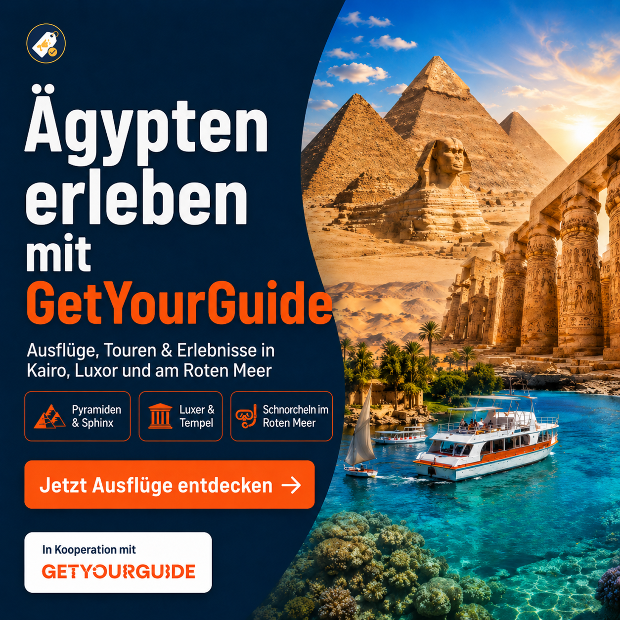Werbung GetYourGuide