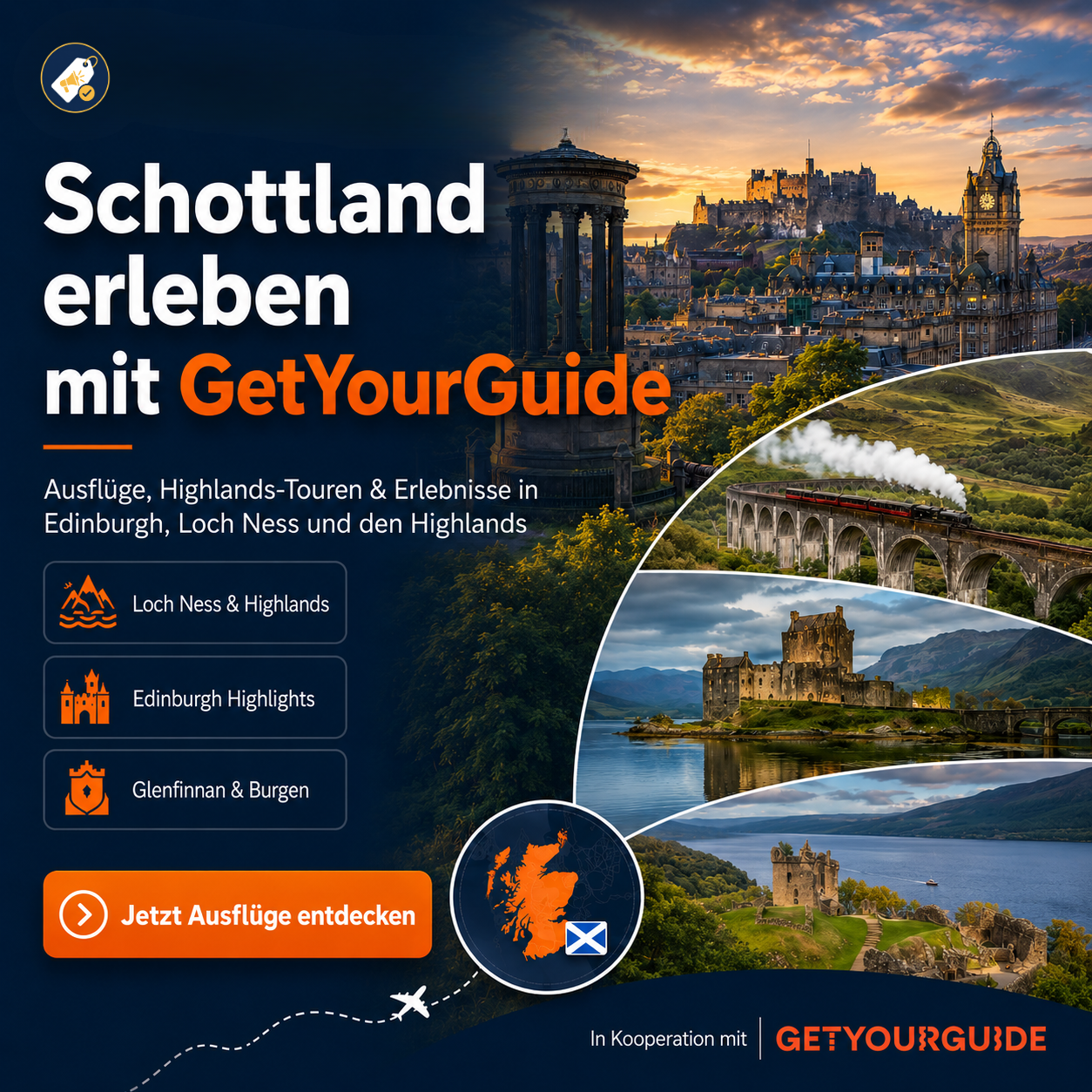 Werbung GetYourGuide