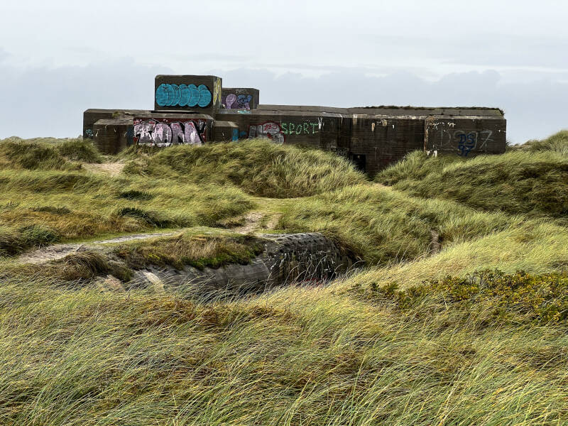 Bunker am Strand