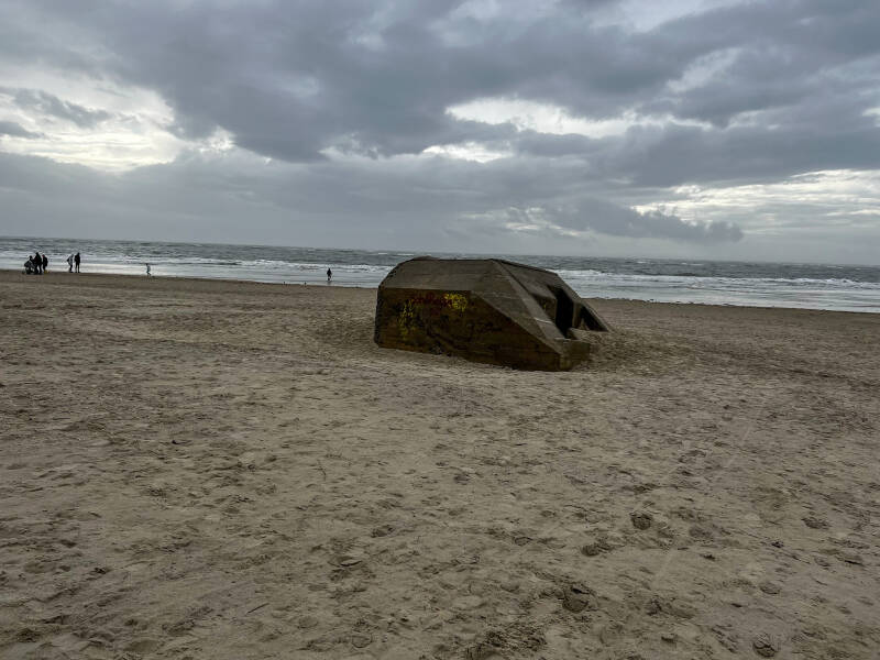 Bunker am Strand