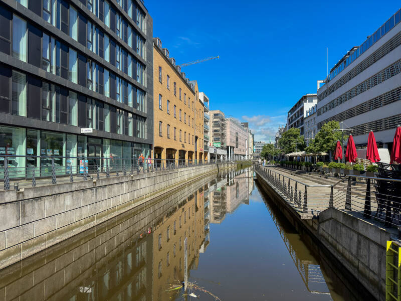 Innenstadt Kanal in Aarhus