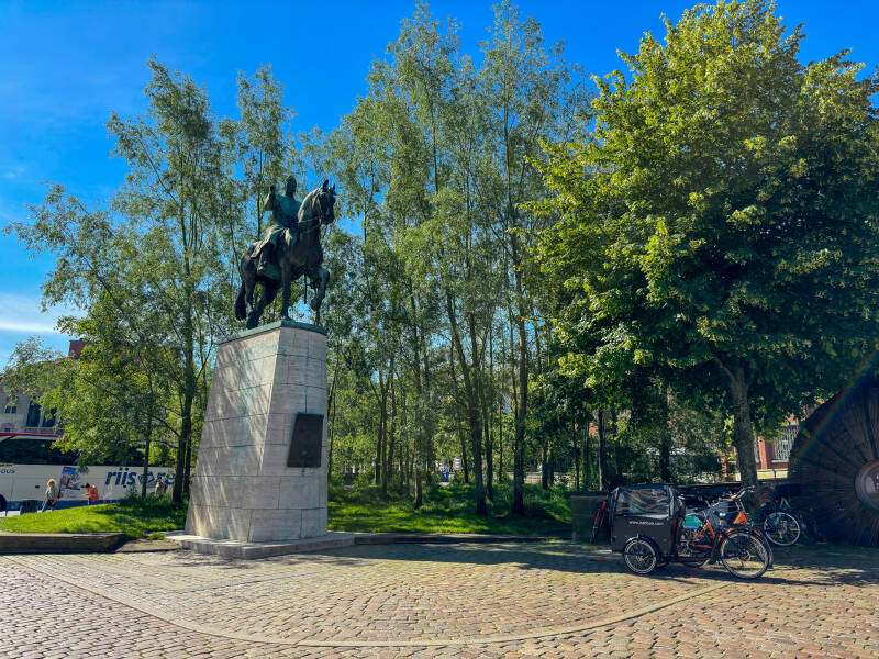 Reiterstatue von König Christian X Aarhus