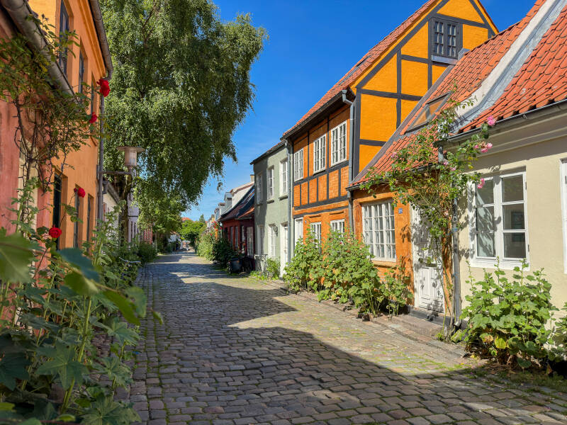 Møllestien Straße in Aarhus