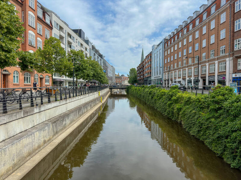 Aarhus seine Kanäle