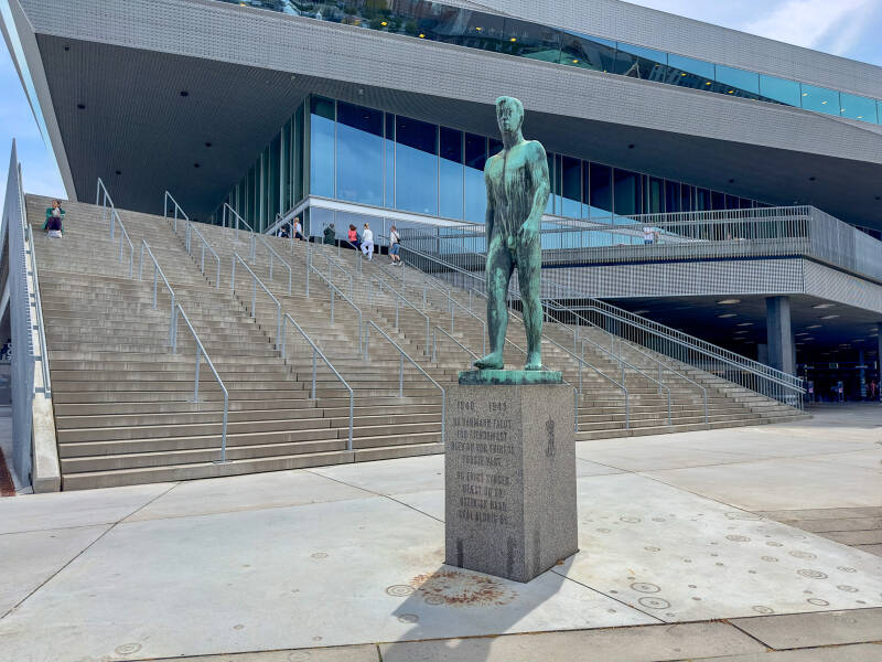 Kunst an der Aarhus Bibliothek Dokk1