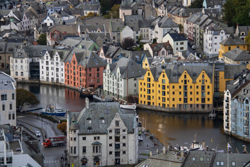  Ålesund von oben