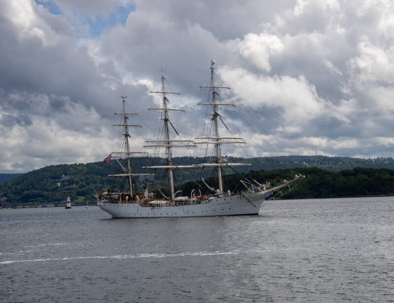 Segelschiff im Oslofjord Norwegen