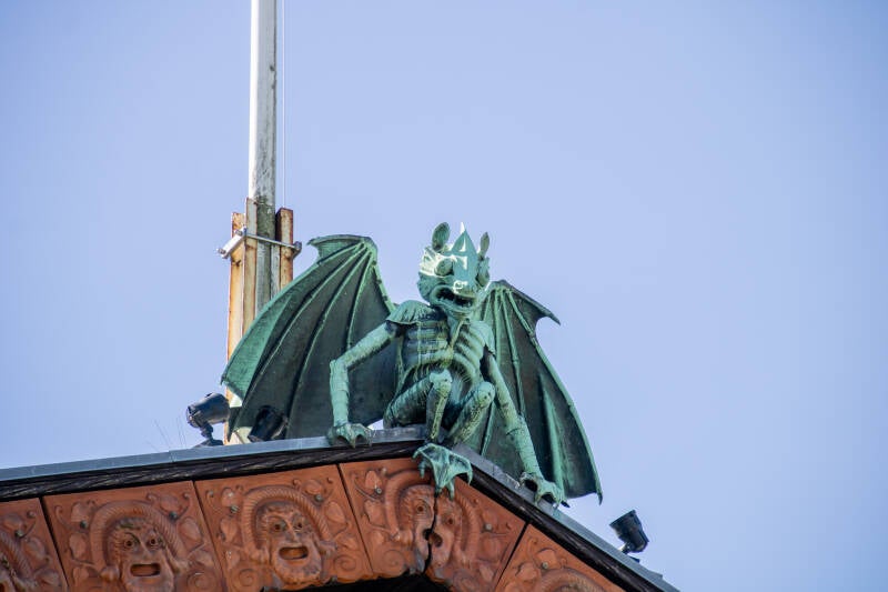 Dämon Statue Aarhus Theater