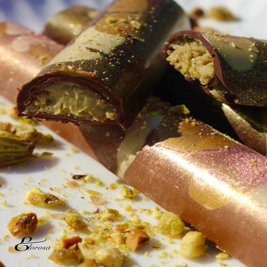 ChocoRoyale Dubai – Boîte de 4 barres de chocolat