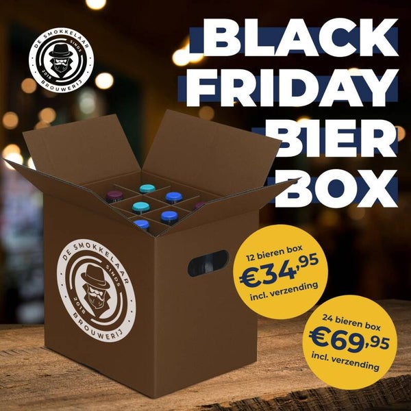 Black Friday Bier Box 12 verschillende bieren