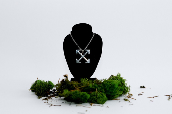 Arrows ketting zilver