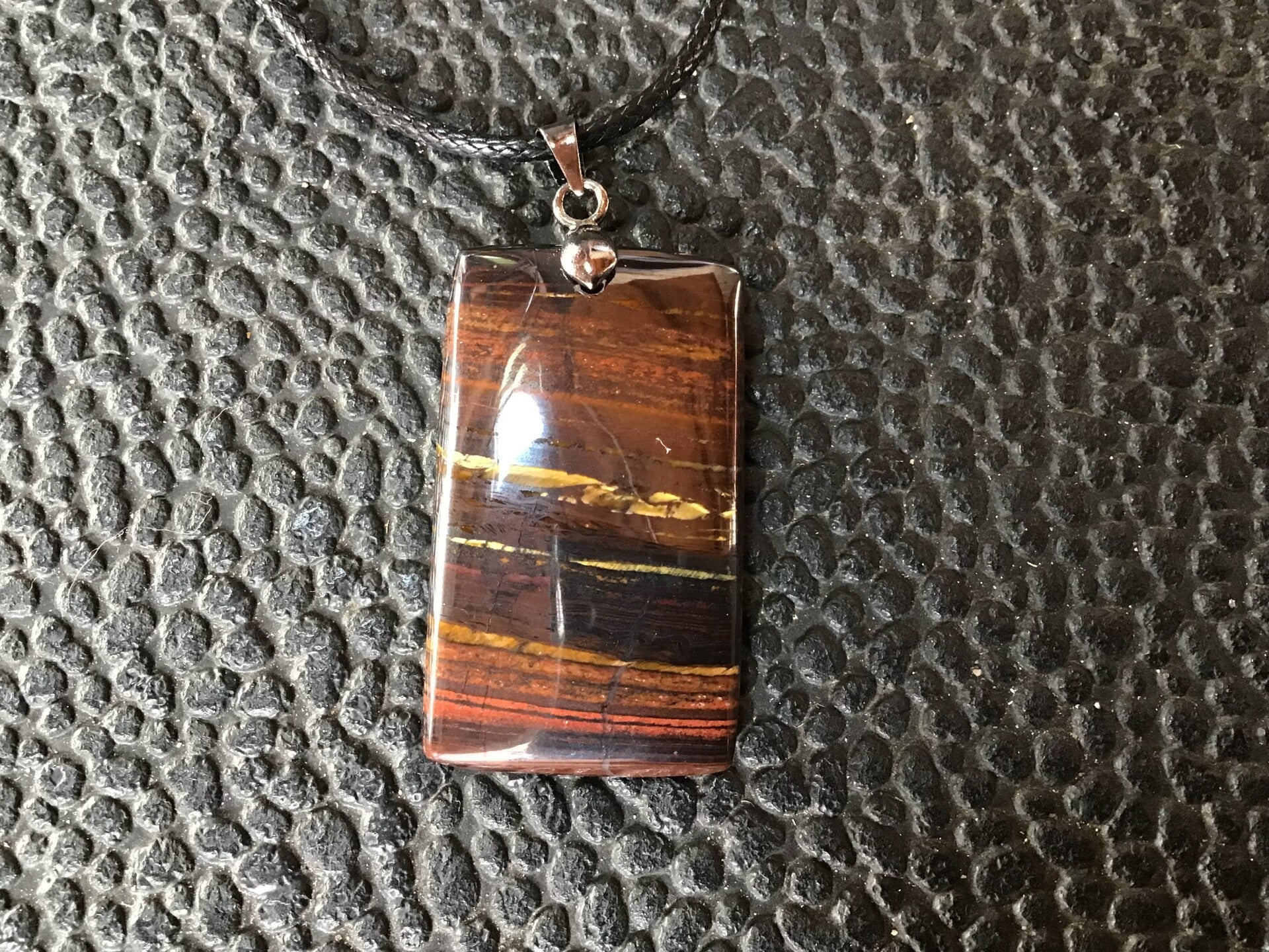 Pendentif oeil de fer rectangle