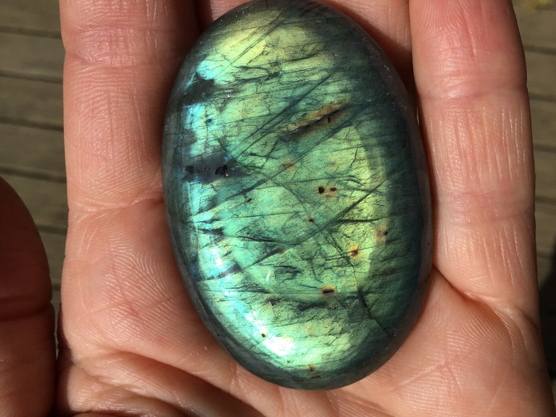 Labradorite cabochon gros modèle