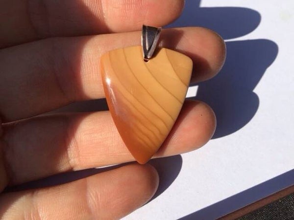 Pendentif jaspe Bruneau