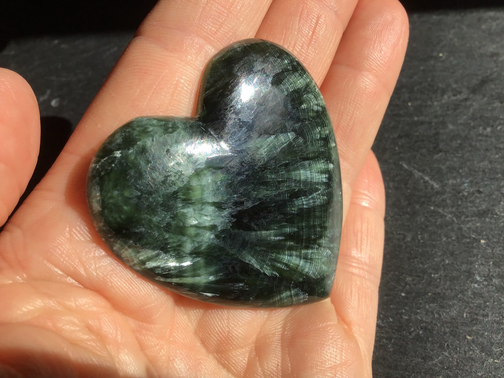 Seraphinite coeur