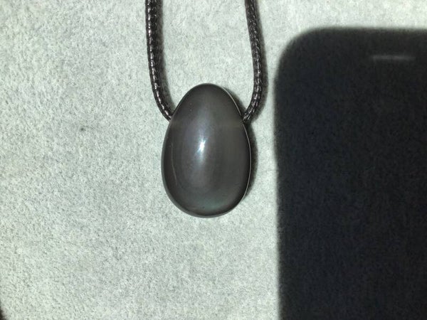 Obsidienne oeil Celeste sur cordon