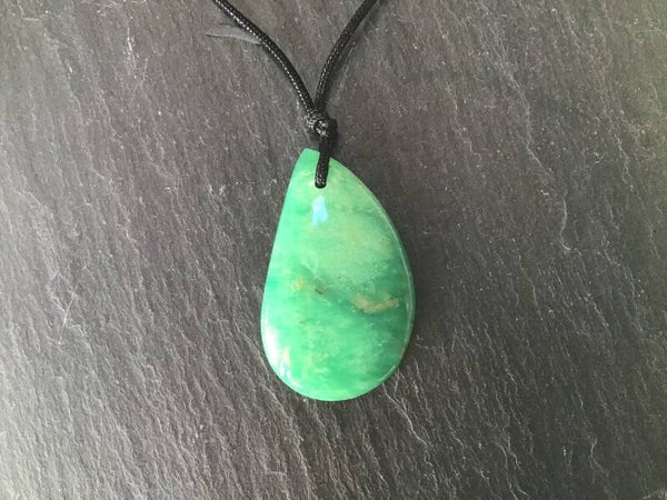 Pendentif chrysoprase grand modèle