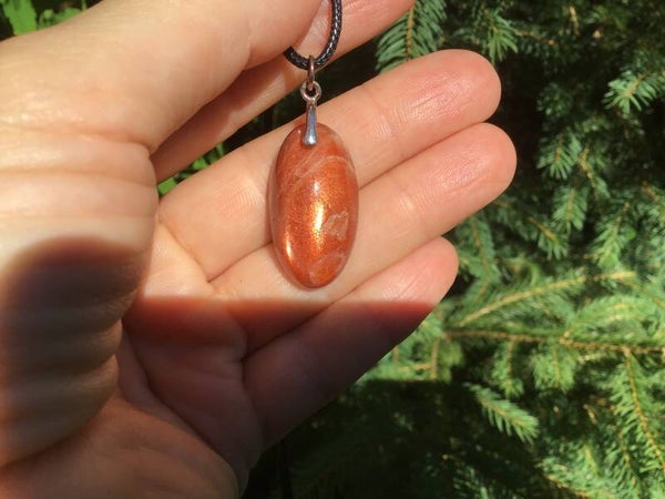 Pendentif pierre de soleil