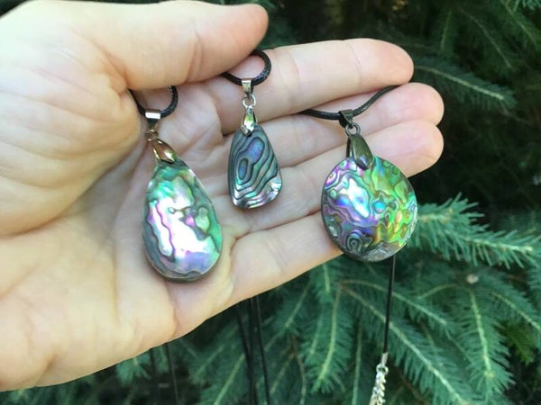 Pendentifs nacre avalone