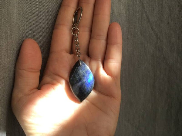 Porte clefs labradorite