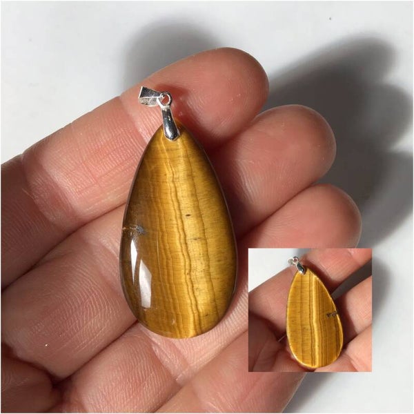 Pendentif oeil de tigre