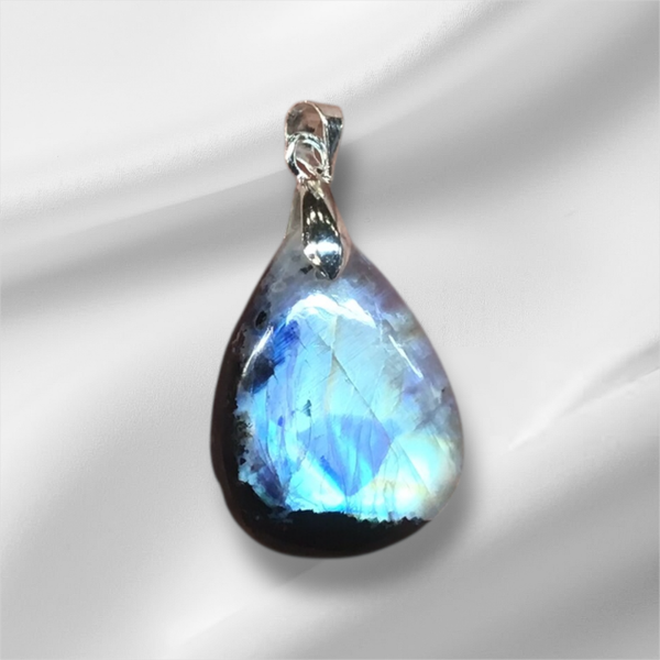 Pendentif peristerite goutte