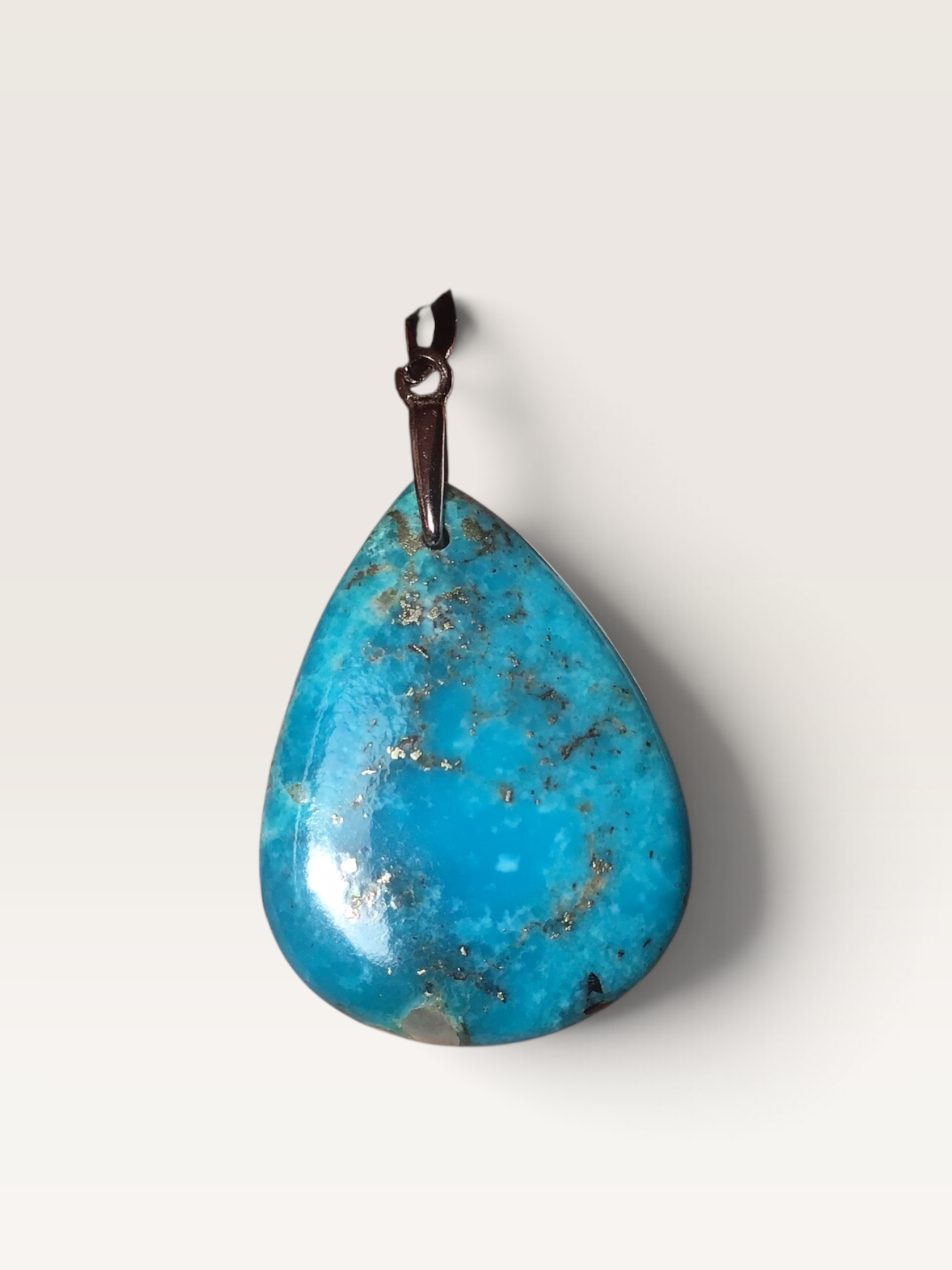Pendentif turquoise Iran goutte