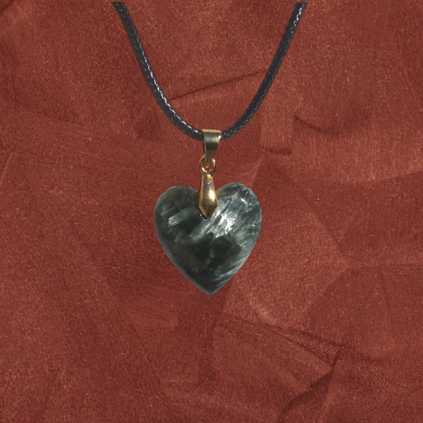 Petit coeur 2cm bélière dorée