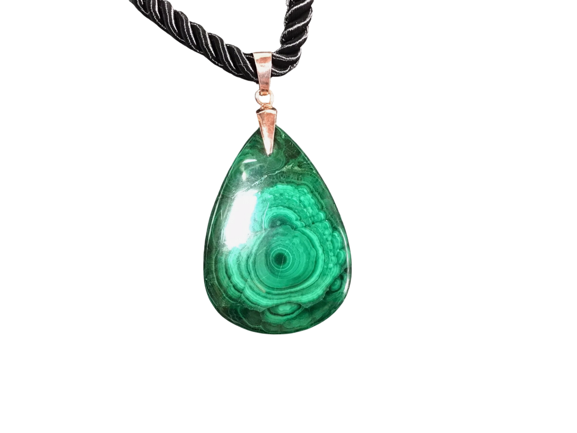 Pendentif malachite