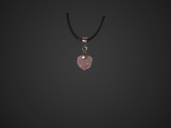 Pendentif tourmaline rose