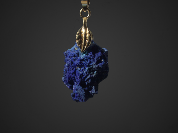 Pendentif azurite gros format