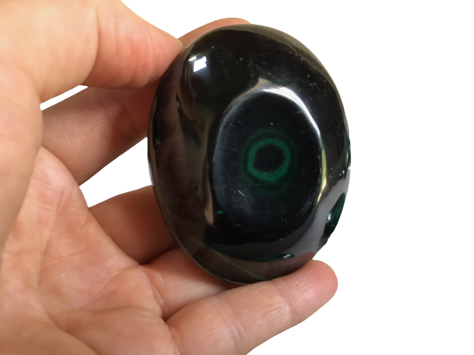 Galet malachite