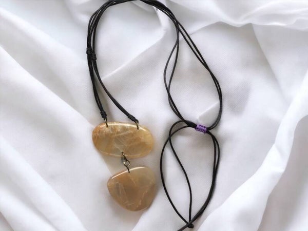 Collier pierre de lune