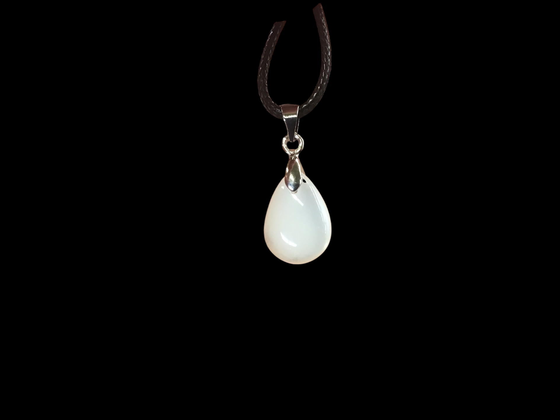 Pendentif pierre de lune goutte