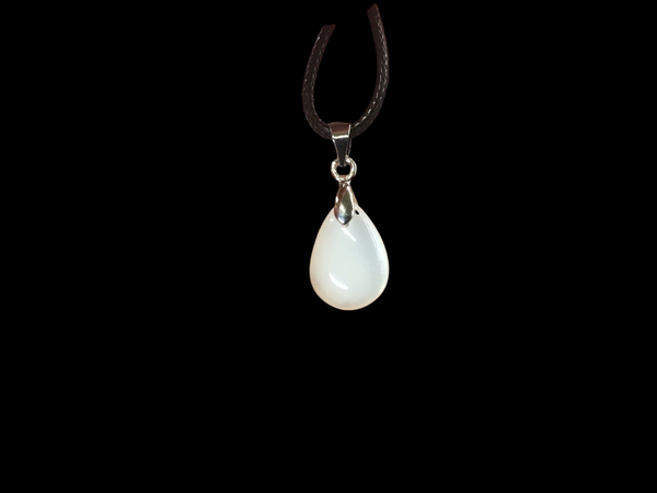Pendentif pierre de lune goutte