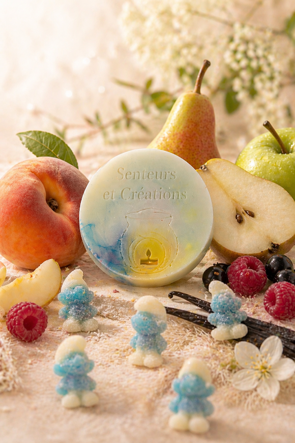 Fondants parfumés Bonbons Schtroumpfs