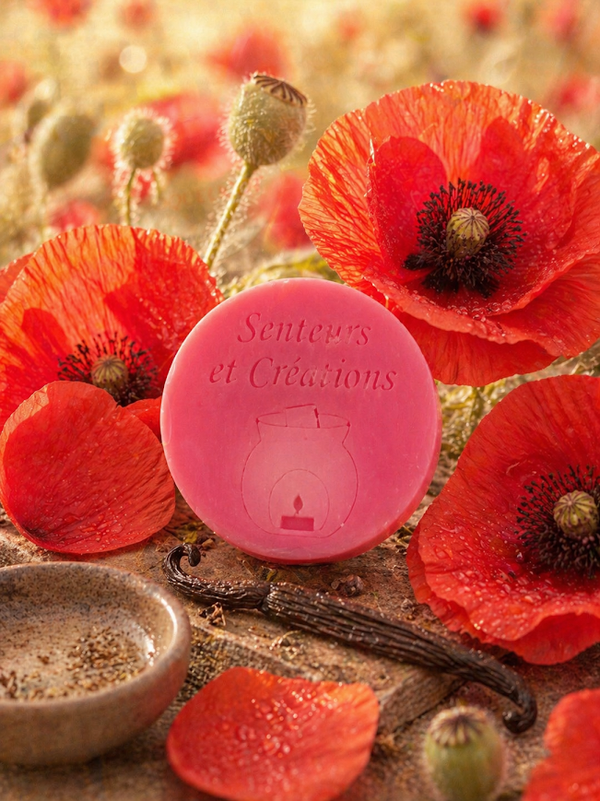 Fondants parfumés Coquelicot