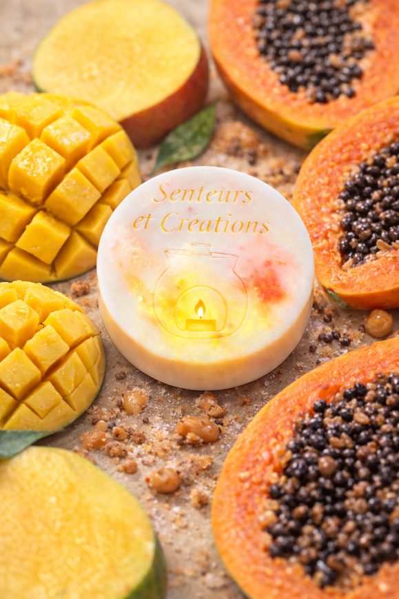 Fondants parfumés Mangue papaye