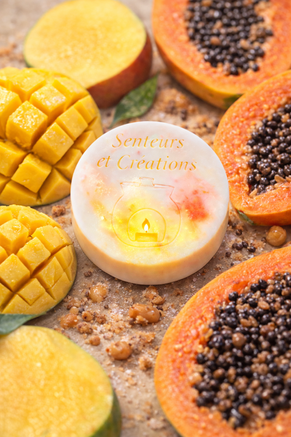 Fondants parfumés Mangue papaye