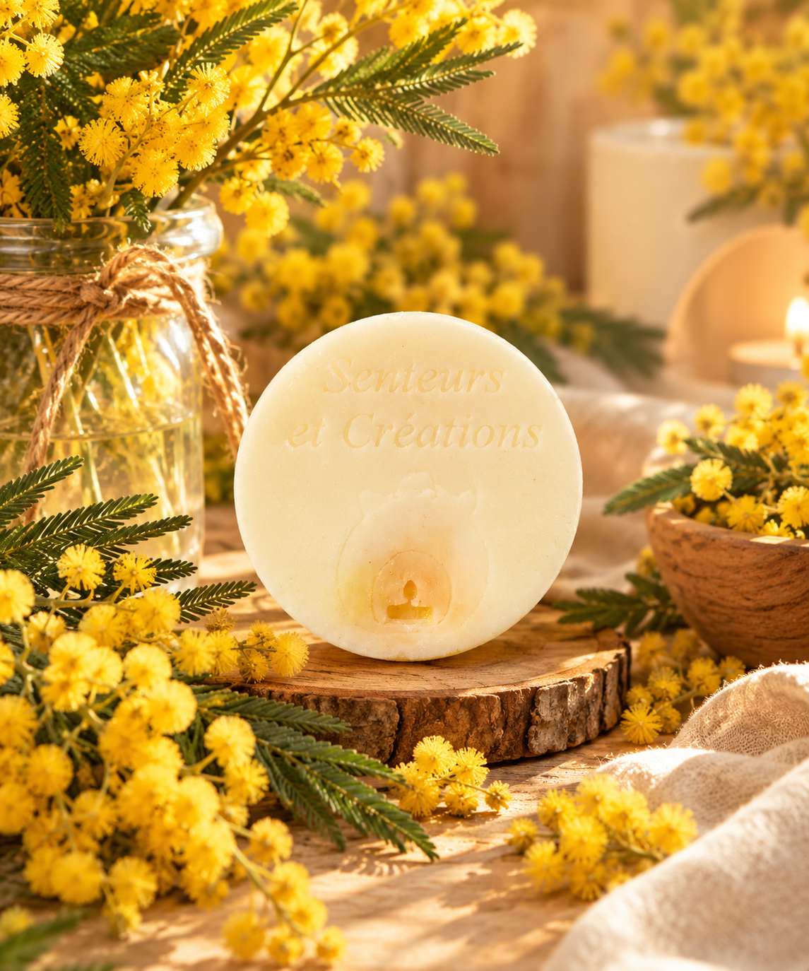 Fondants parfumés Mimosa