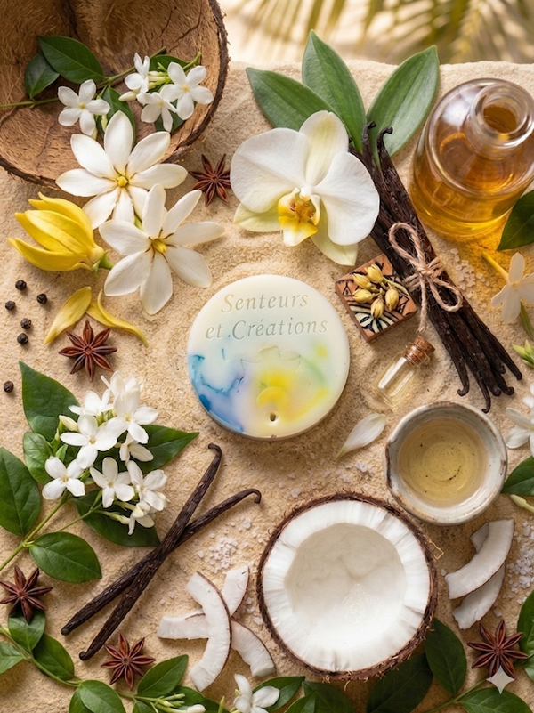 Fondants parfumés Monoï des îles