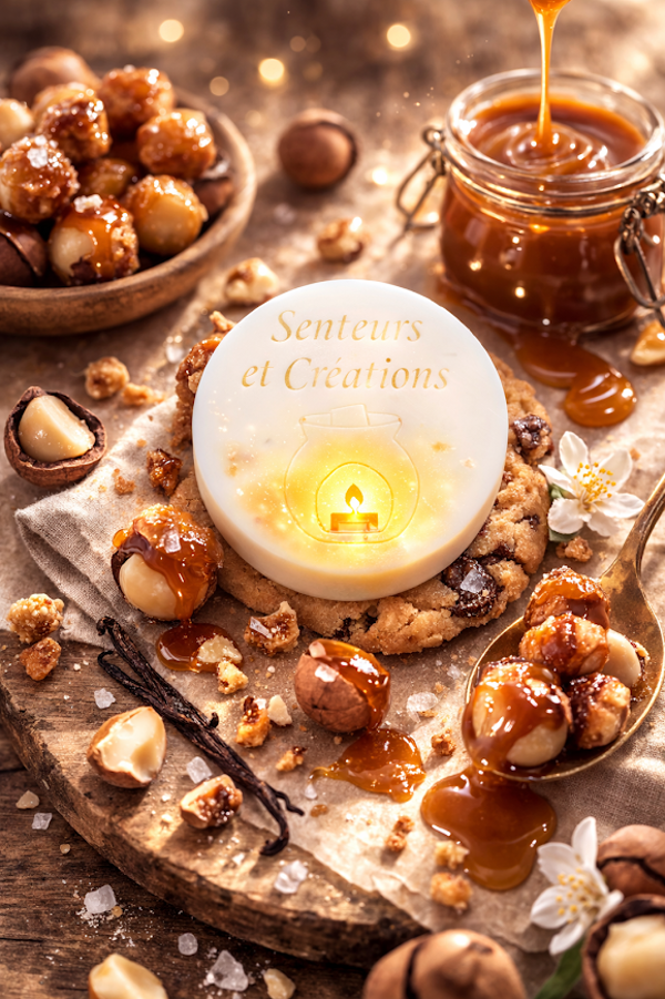 Fondants parfumés Noix de macadamia caramélisées
